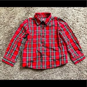 Boys button down long sleeve